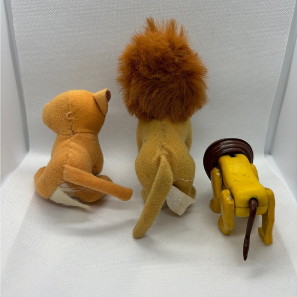 Vintage Toys Plush Lion King Simba’s Pride 3 Pieces 3 size - Picture 7 of 8